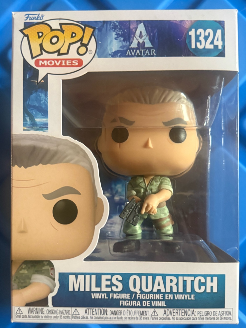 Funko Pop! Miles Quaritch Vinyl Figure - Green, Tan, Black